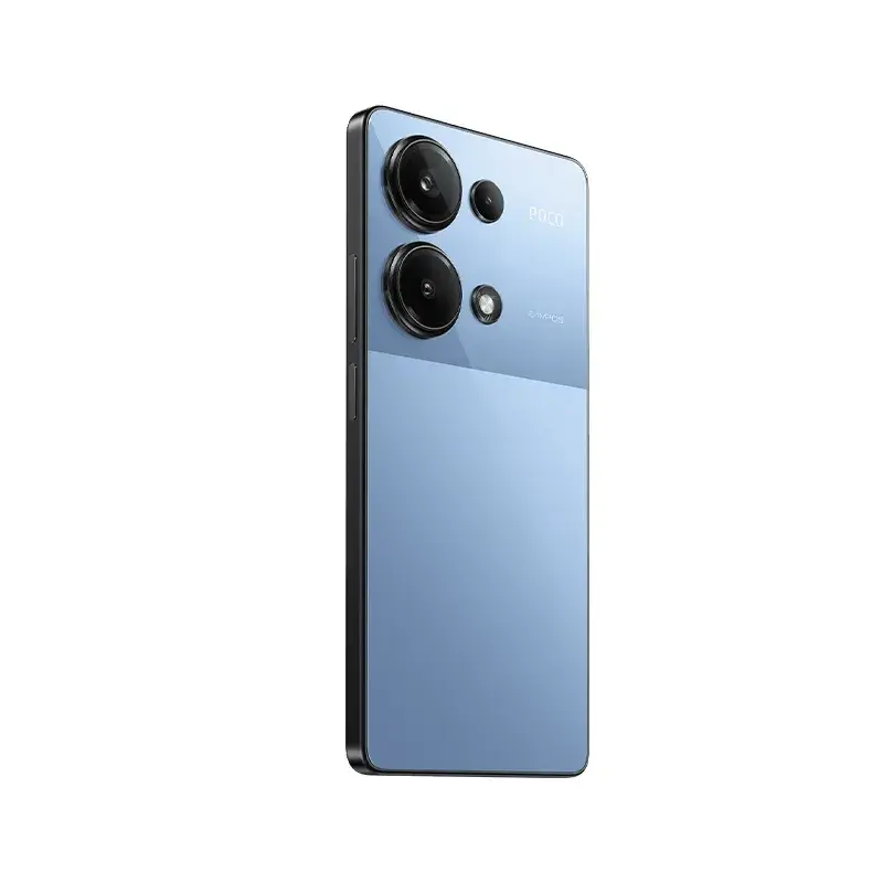 کناره گوشی شیائومی poco m6 pro آبی